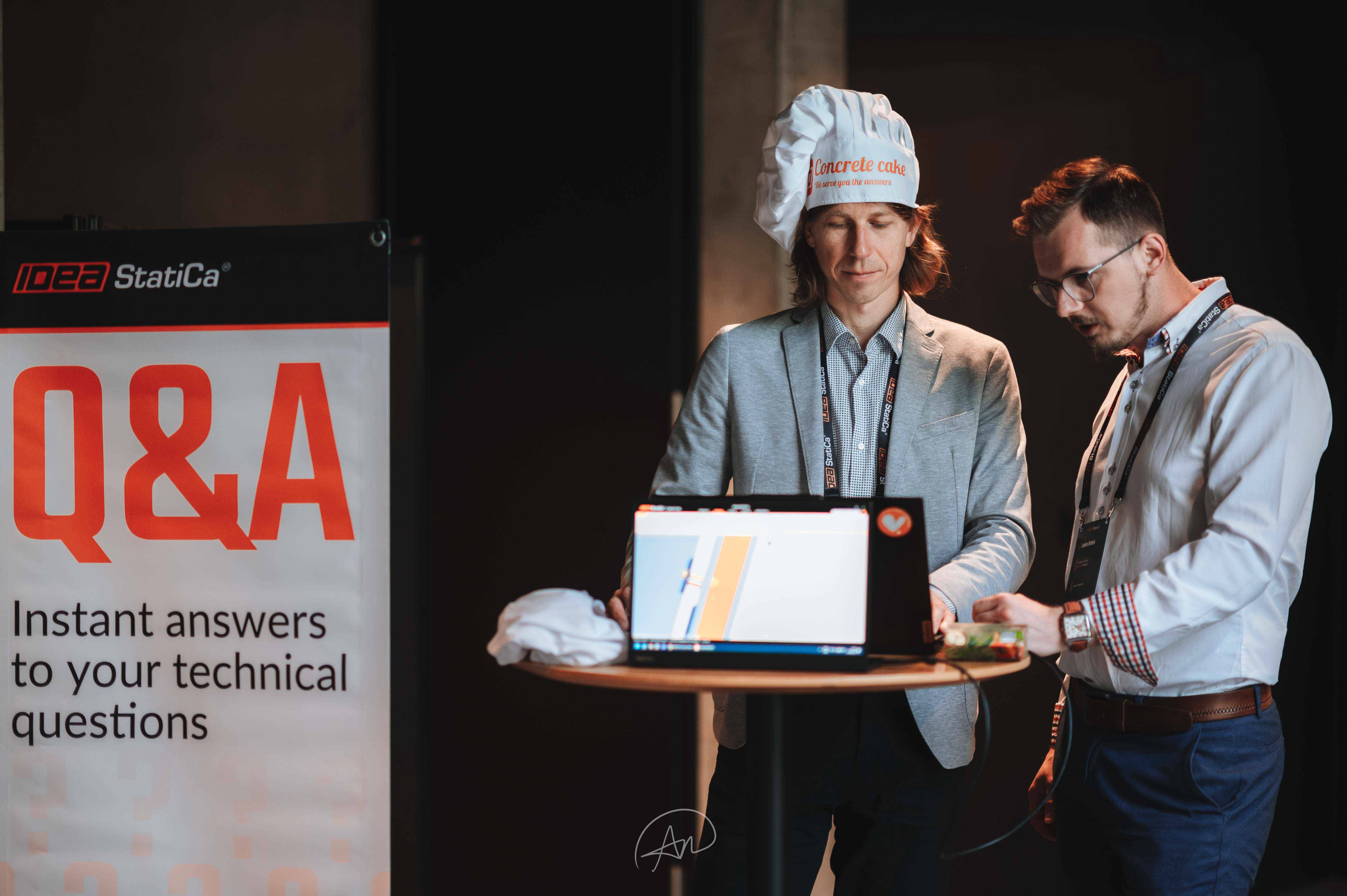 IDEA StatiCa Q&A zóna na Partner Summitu